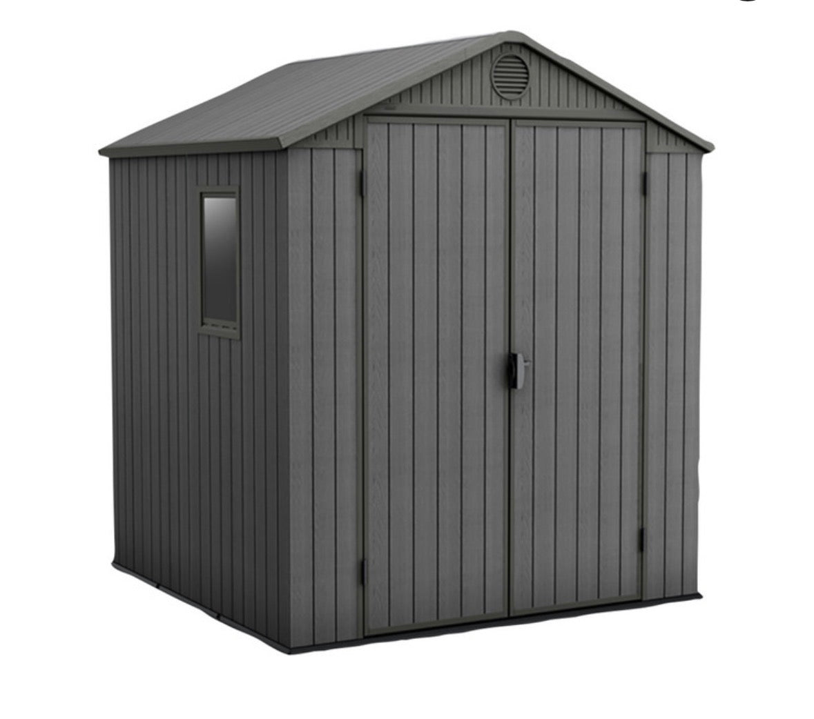 Keter Darwin 6x6 Shed Grey 1900 x 1820 x 2210 mm