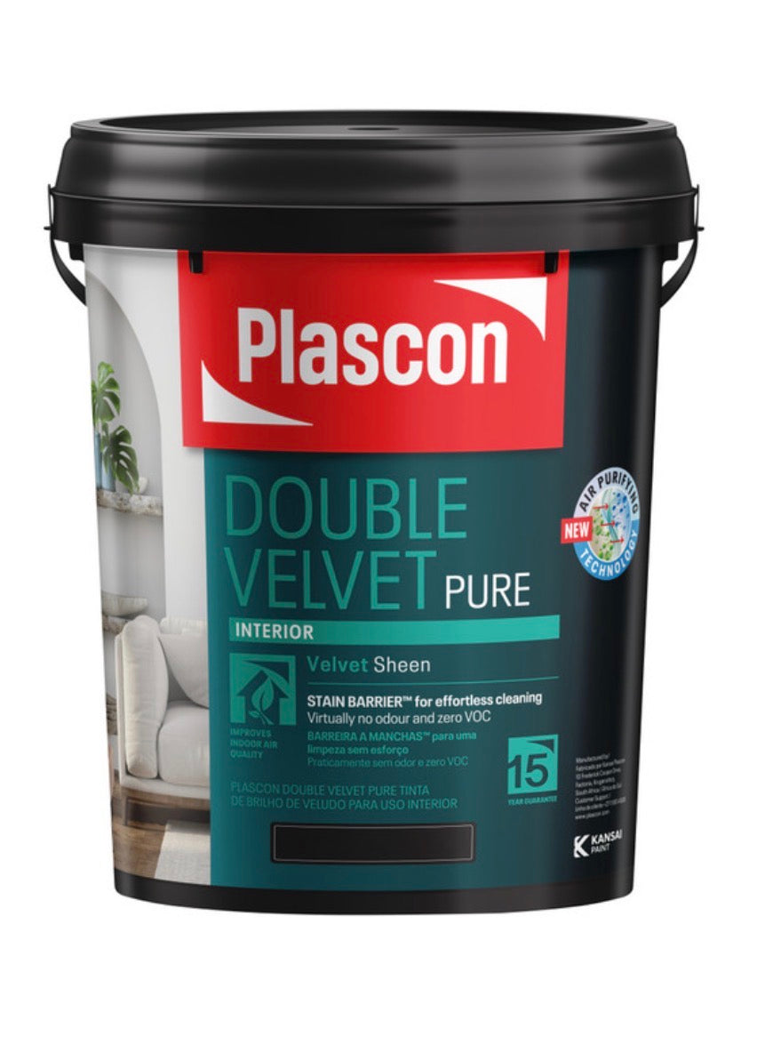 Plascon Double Velvet Pastel Tint Base Paint 20 L