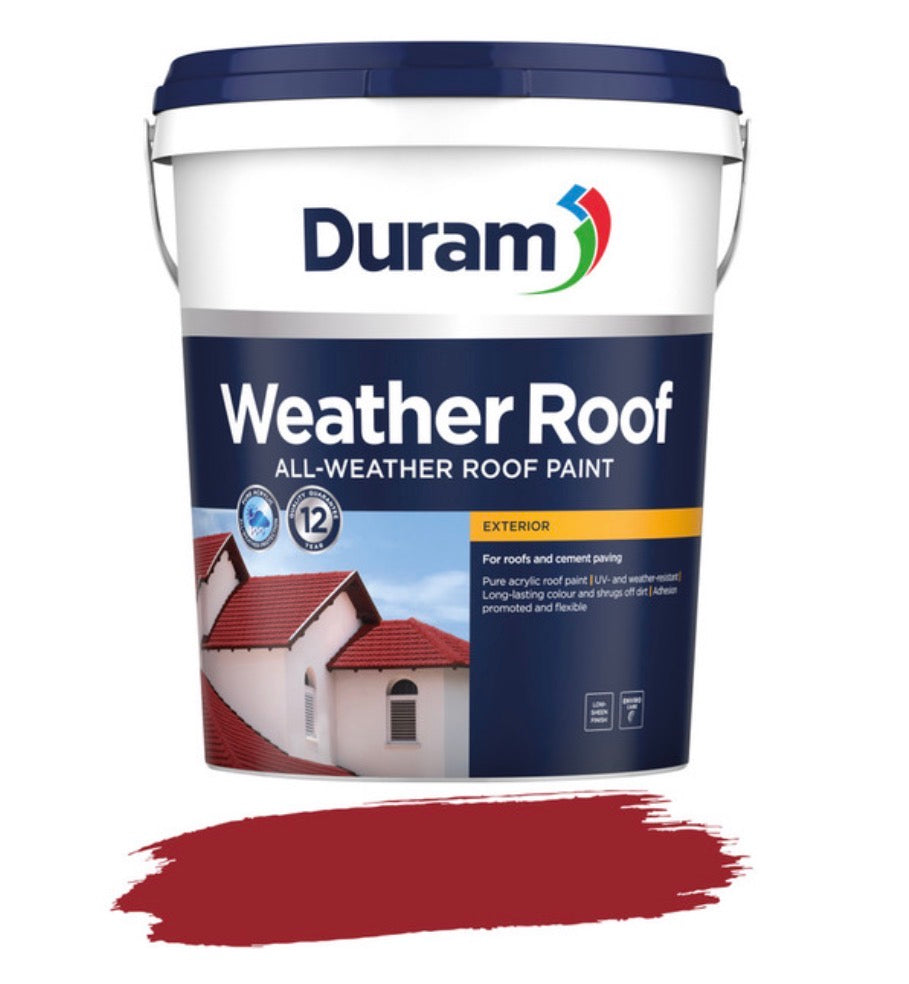 Duram Weather Roof Paint Red 20 L