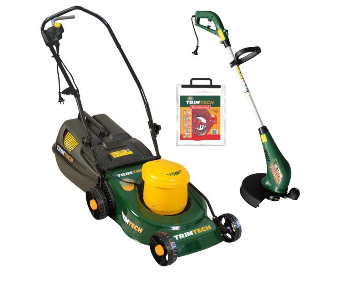 Trimtech Lawnmower and Trimmer Combo Kit TT1500