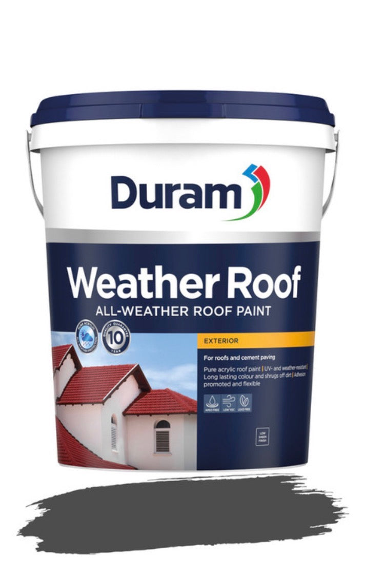 Duram Weather Roof Paint Charcoal 20 L