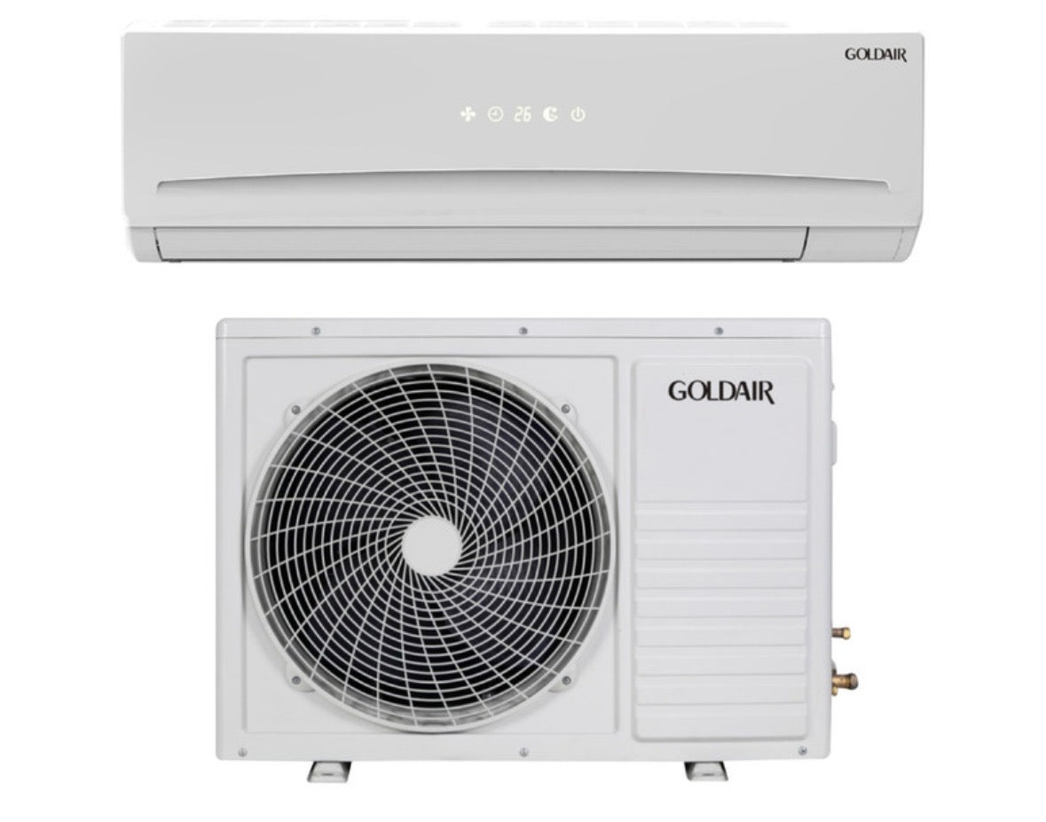 Goldair 18000 BTU Cooling and Heating Air Conditioner White RAS180AHI/E