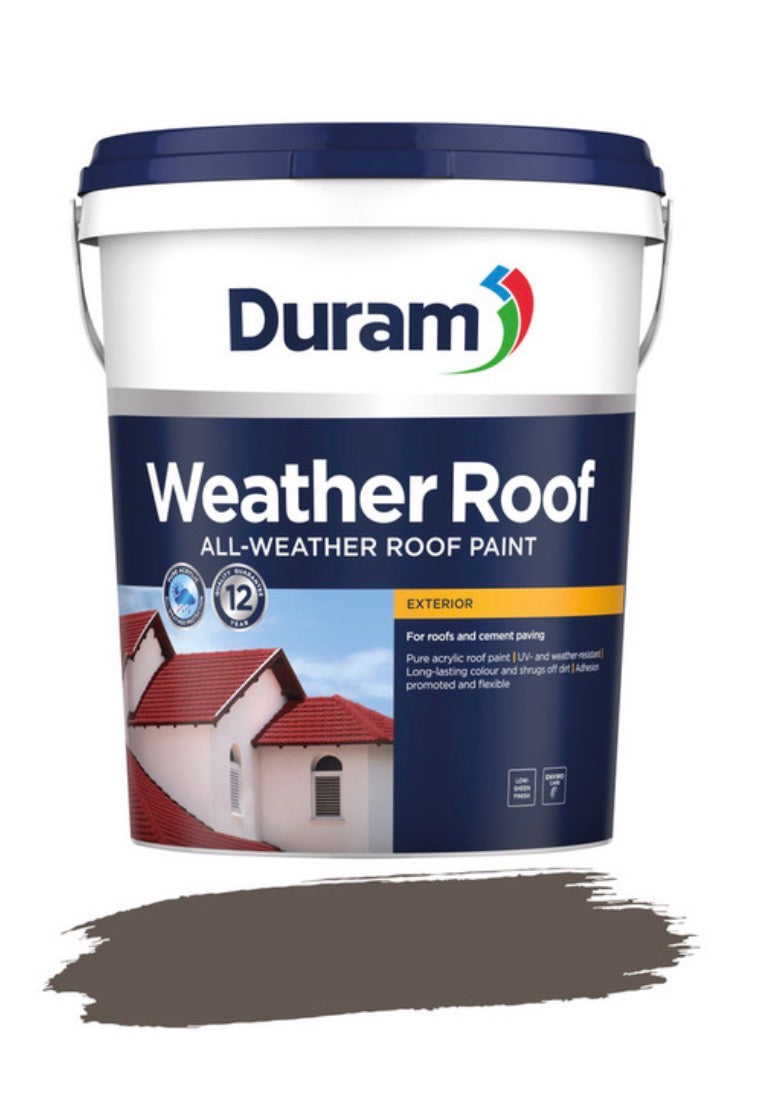Duram Weather Roof Paint Brown 20 L